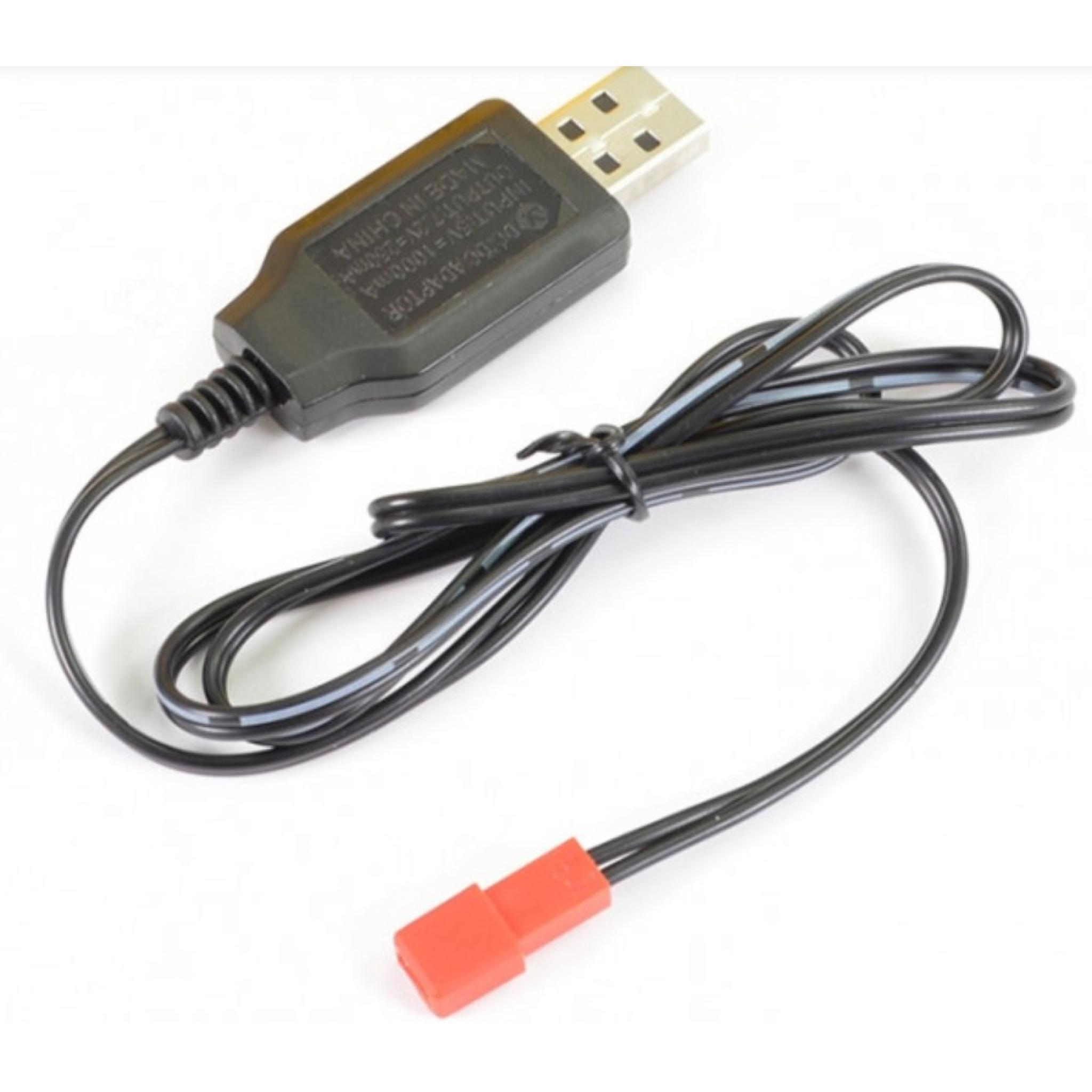 Rc V Ma Battery Usb Charger Nicad Nimh Jst Connector Uk Stock