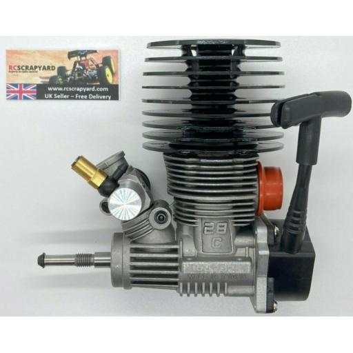 SH 28 Engine for 1/8th Vehicles. Complete with Pull Start and Glow Plug