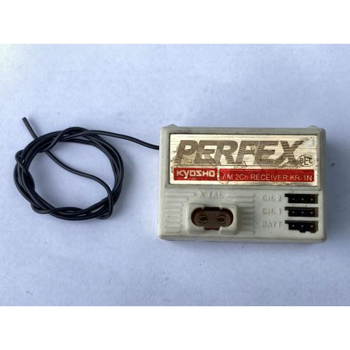 Kyosho Perfex KR-1N 27Mhz 2 channel 27Mhz AM RC receiver - Fully Working