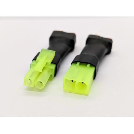 RC Battery Adaptor Connector Deans T Plug to Mini Tamiya Female Male Adapter -UK