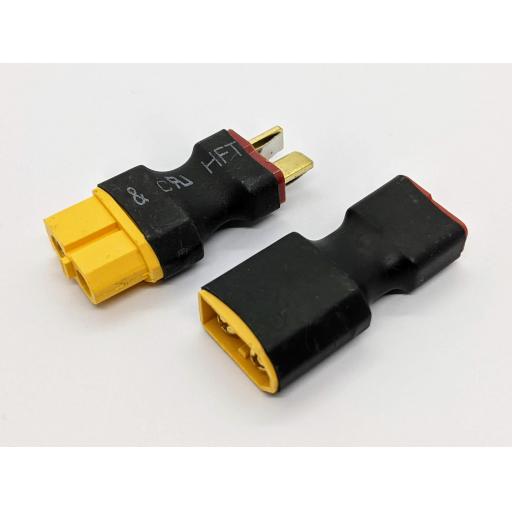 RC Battery Adaptor Connector Deans Red T Male Female to XT60 Male Female Adapter