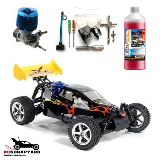 Acme Condor 1/10 Nitro Buggy - Bundle Special with Fuel and starter - Ready to run