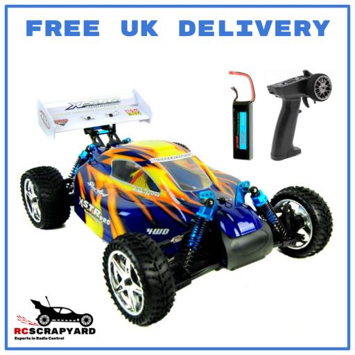HSP Pro Fully Brushless Buggy - Backwash- 1/10 complete and ready to run