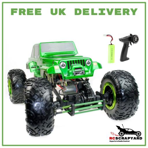 Huge 1/8 Scale Monster Rock Crawler / Climber - Ready to run. Includes Battery and Radio set