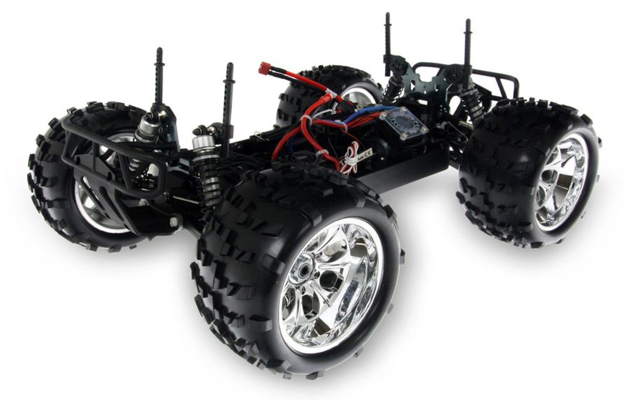 RC Brushless 1/8 Scale Monster Truck + Battery and Controller Incredibly Fast! RCScrapyard