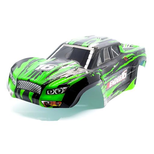 G16 Body Shell, with Body Clips - Green
