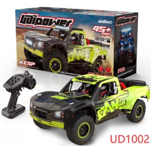 High Performance Brushless 4WD UDI BANG Stadium Truck  8 channels & Fully waterproof