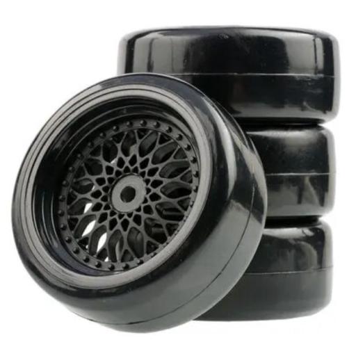 1/10 RC 26mm Car Drifting wheel and tyre set. Professiobal Quality 12mm Hex fitting